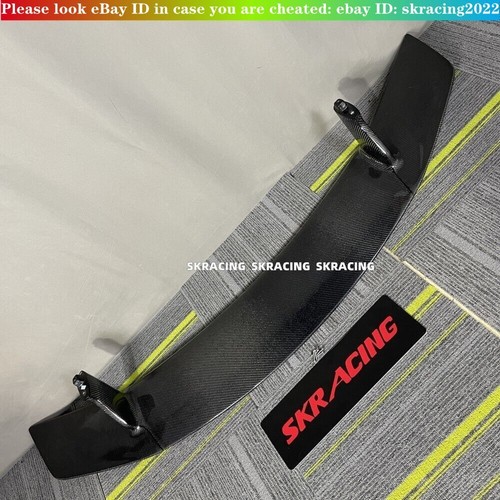 GT Style For 2017-2023 Audi R8 Carbon Fiber Rear Wing Trunk Blade Spoiler Boot - Picture 11 of 22