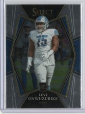2021 Select Levi Onwuzurike Premier Level Rookie Card #190 - Detroit Lions