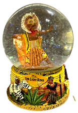 Disney Lion King Musical Mini Water Globe Snow Globe