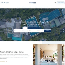 Estate Agency Website Design with Free VPS Web Hosting and Installation