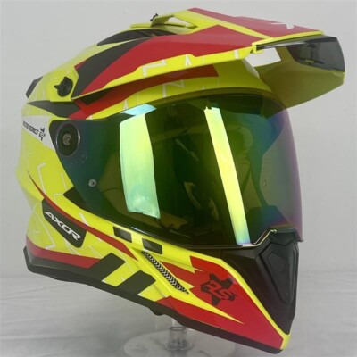 Axor X-Cross 22.06 Dual Sport Flash Neon Gelb/Rot Glanz L Helm Ausstellungsstück