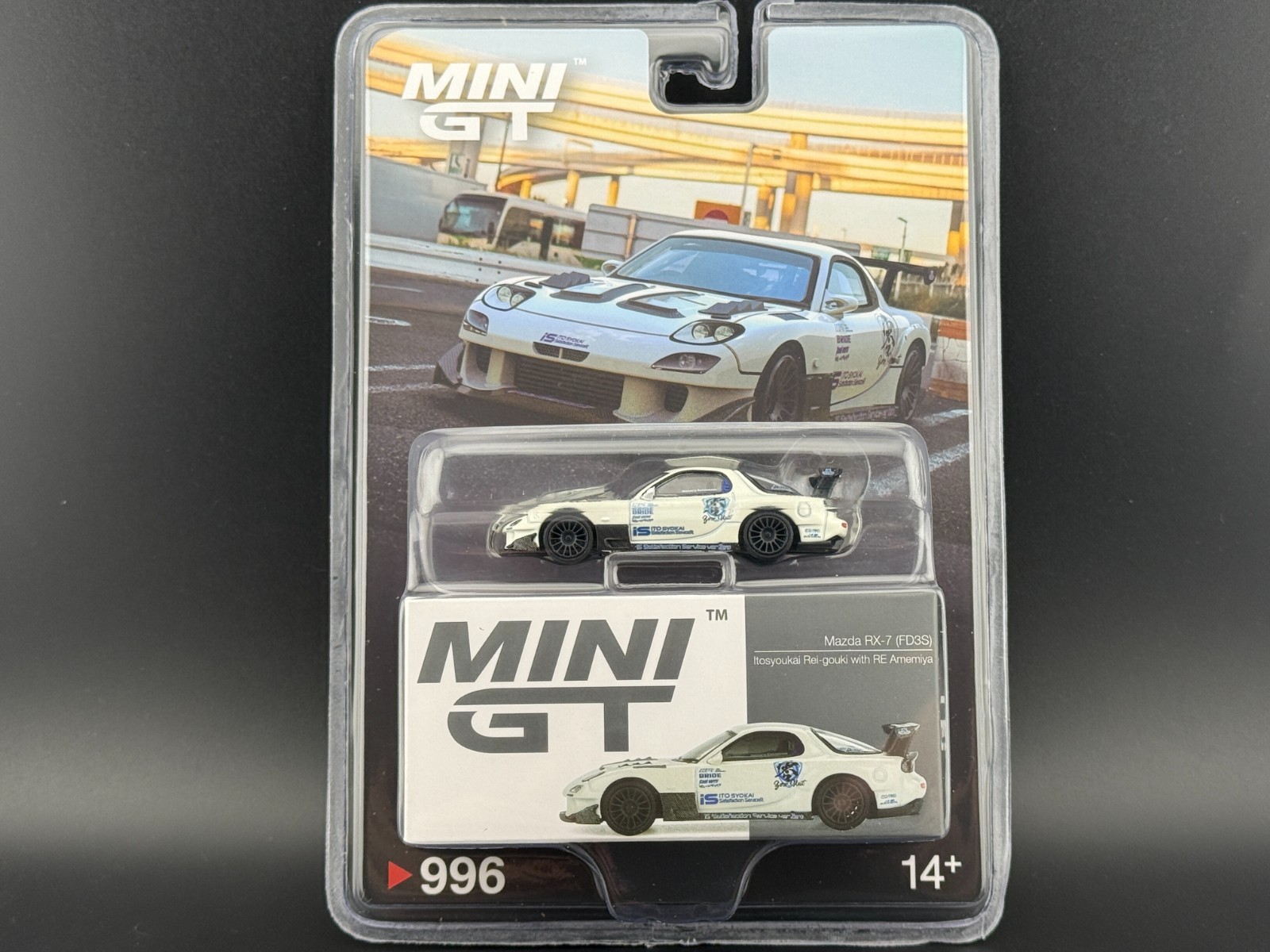 Mini GT Mazda RX-7 (FD3S) Itosyoukai Rei-gouki with RE Amemiya #996 1/64