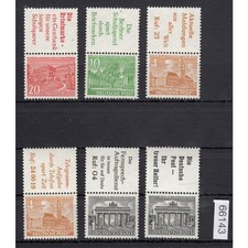 Berlin 1952, Mich.-Nr.:S  5-10  **