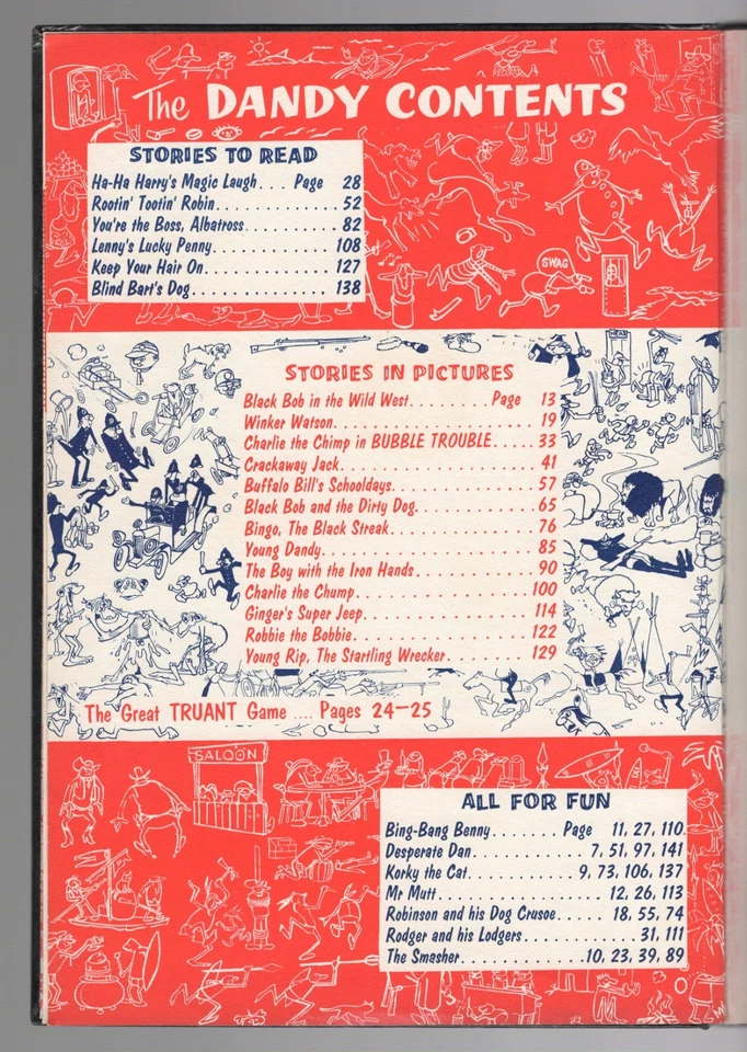 The Dandy Book Annual -  1961 SUPER BOOK! - Image 3 of 4