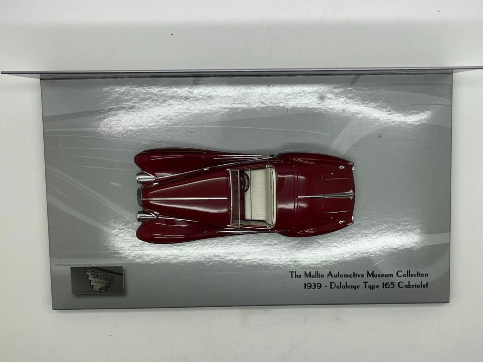MINICHAMPS 437116130 DELAHAYE TYPE 165 Cabriolet The Mullin Automotive 1939 1.43 - Photo 2/4