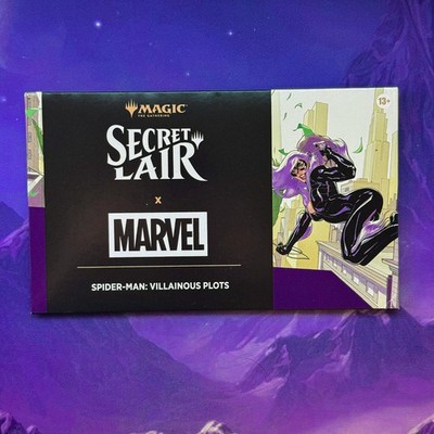 Villainous Plots REGULAR Secret Lair Marvel's Spider-Man Spiderman MTG NON-FOIL