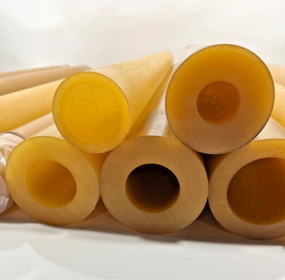 Semi-Clear Amber PU Polyurethane Rubber Tube 80A Durometer Various Sizes 40% off