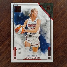 2025 Panini Impeccable WNBA #39 RC Lucy Olsen /75 Rookie