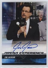 2024-25 Upper Deck Credentials Arena Experience Auto Jim Jackson #AE-JJ