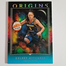 2024 Origins WNBA #52 Kelsey Mitchell TEAL /49