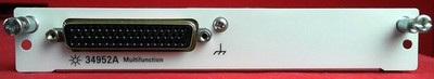 Agilent  Keysight 34952A Multifunction Module 32-bit DIO, 2-ch D/A and Totalizer