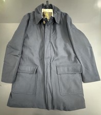 Loro Piana Storm System Coat Mens M Navy Rain Wind Protection Made Italy