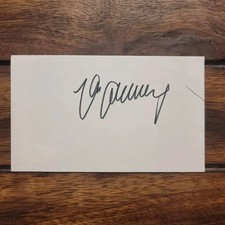 Max Schmeling Signed/Autographed Index Card-Hvwt Boxing Champ-KO Joe Louis-JSA!