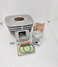 Genuine Yamaha RS100 RS 100 Cylinder Block Barrel Set Piston ring NOS JAPAN
