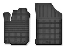 Gummifußmatten vorne für Kia Venga 2009-2017 2tlg Schwarz ohne Stopper