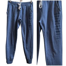 Abercrombie Fitch Y2K Slim NYC Spellout Logo Embroidered Pocket Joggers Small