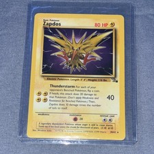 Pokémon Zapdos Fossil 30/62 Rare Regular Basic 80 HP English TCG Unlimited on eBay