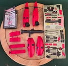 VINTAGE RANDOM G1 TRANSFORMER JETFIRE PARTS, DECALS & INSTRUCTION GUIDE