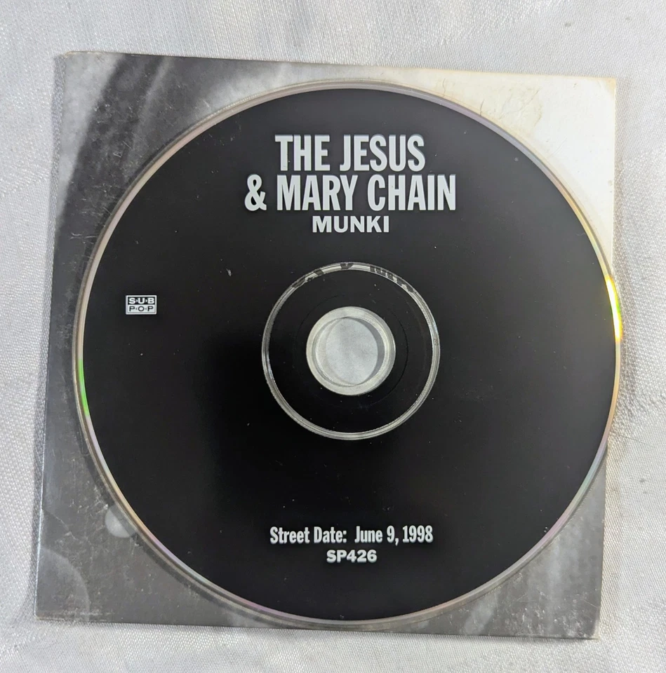 The Jesus and Mary Chain - Munki - компакт-диск - субпоп - промо - 1998 - Изображение 3 из 3