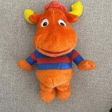 Fisher-Price Mattel Backyardigans TYRONE MOOSE 10" Plush STUFFED ANIMAL Toy 2007