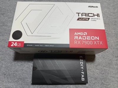 AMD Radeon RX 7900 XTX Taichi 24GB 納品書つけ ASRock AMD Radeon RX 7900 XTX Taichi White 24GB OC delivers