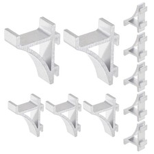10Pcs Freezer Shelf Clip Aluminum Refrigerator Shelf Support 28 x 20 x 8mm
