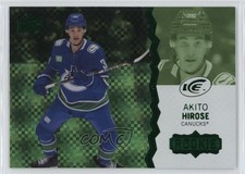 2023-24 Upper Deck Ice Rookies Green Akito Hirose #106 bp9