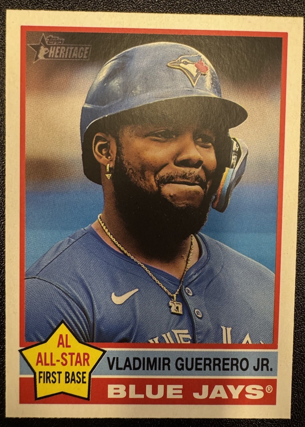 2025 Topps Heritage - Vladimir Guerrero Jr. #165