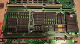 Sega Rally 1 ROM Board + Comm. Link + I/O - Sega Model 2 2A A-CRX Arcade PCB Lot