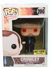 Funko POP! Supernatural CROWLEY Red Eyes #200 Hot Topic Exclusive Demon Vaulted