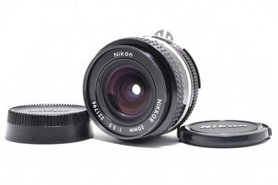 [Fast NEUWERTIG] Nikon Nikkor 20mm f/3.5 Ai-S AIS Weitwinkel MF Objektiv...