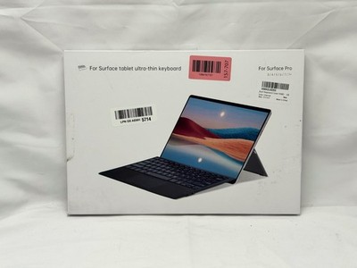 Ultra-Slim Wireless Keyboard for Microsoft Surface Pro 7+/7/6/5/4/3 | Charcoal