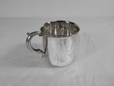Beautiful Empire Sterling 925 Silver Baby Kids Cup Mug 129 Grams Engraved TKW