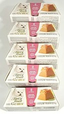 5 Packs Fancy Feast Gems Pate Cat Food Mousse Salmon and a Halo of Savory Gravy