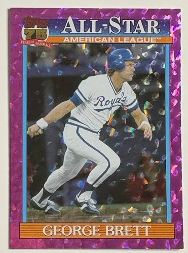 2026 Topps Series 2 George Brett Pink Crackle (RAW)