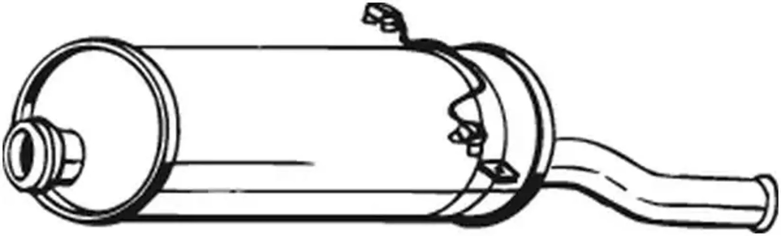 Bosal Silencieux Arrière 135-019 - Image 3
