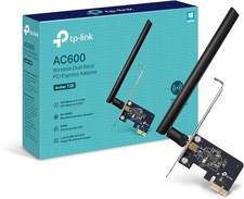 TP-Link PCIe WiFi Card AC600 for Desktop PC, Dual Band Wireless Internal...