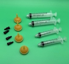 Pet Nursing Syringes Feeding Kit for Newborn Puppies, Bunnies, Kittens, Chihuah
