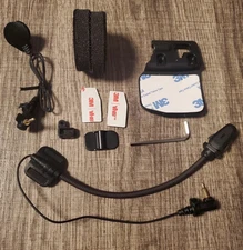 Sena SC-A0318 Helmet Clamp Kit With Slim pads for Sena 50S - 20S - EVO- 30K