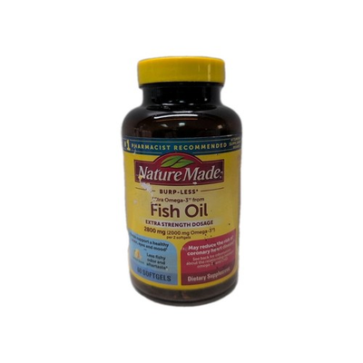 #ad Nature Made Extra Strength Omega 3 Fish Oil 2800mg 60 Softgels Exp: 10 2028 $32.95