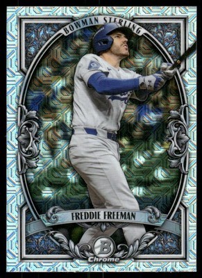 2026 Bowman #BST-2 Freddie Freeman Bowman Sterling Mojo Refractors