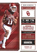 2018 Panini Contenders Draft Picks #29 Dede Westbrook - FB
