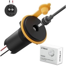 Starlink Mini 12V Adapter, RV Pass Through Power Socket with DC 12V to 24V