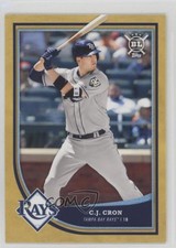2018 Topps Big League Gold CJ Cron #7 0v7