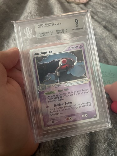 Dusclops ex graded BGS 9 for sale on eBay