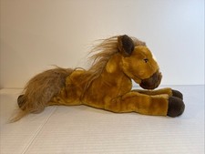Toys R Us Animal Alley Plush Brown Horse Excellent Condition Vintage 2000