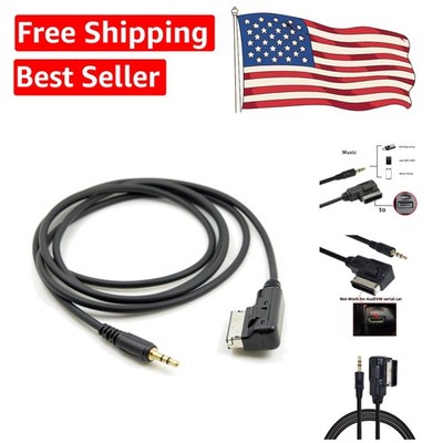 Versatile 3.5mm AMI Audio Adapter for Benz - Compatible with Multiple Models