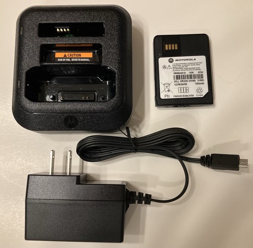 Motorola RLN6505A Minitor VI (6) Standard Charger + Bonus  PMNN4451A Battery