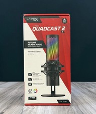 HyperX QuadCast 2 S RGB USB Microphone 32-bit 192kHz 9A273A6 ABA NEW Sealed