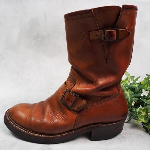 JOHN LOFGREN MUSHMANS ENGINEER Boots US8(26cm) Size Men's Fashion Brown Japan - Picture 7 of 12
